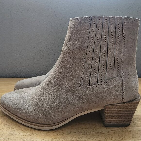 Rag & Bone Rover Ankle Boot Camel Leather Suede Womens US Sz 6 / EU 36 - Picture 5 of 13